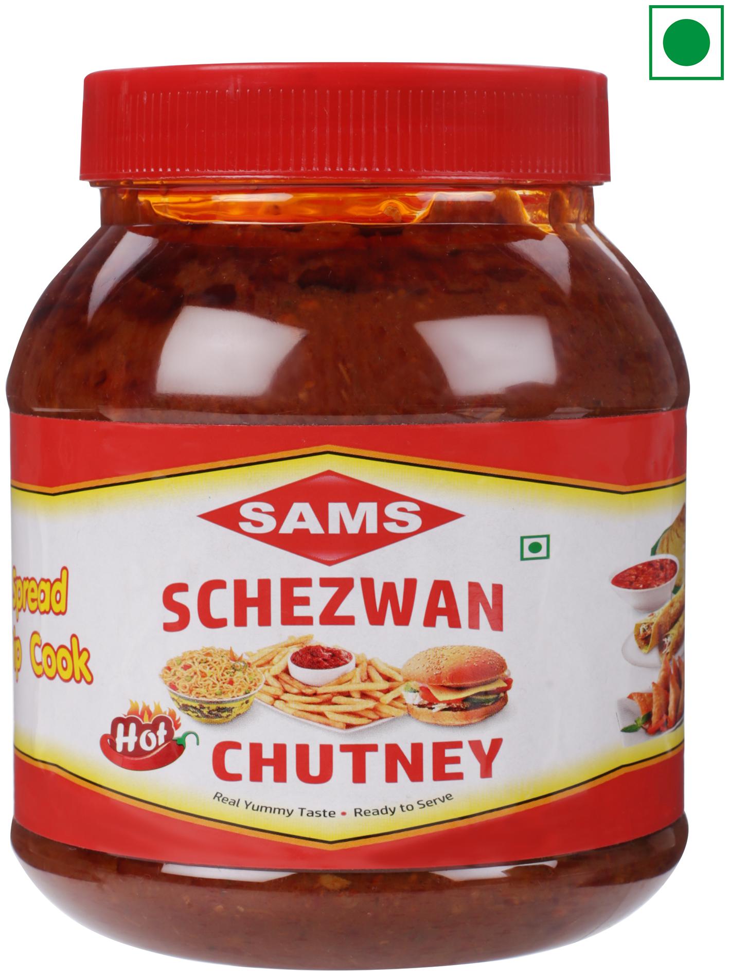

Sams Schezwan Hot Chutney 1 kg (Pack of 1)