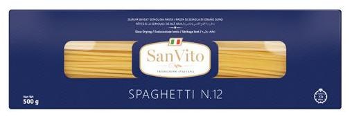 

San Vito Spaghetti Pasta - Durum Wheat 500 g