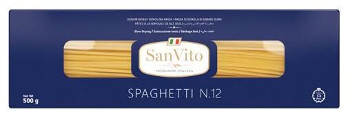 

San Vito Spaghetti Pasta - Durum Wheat 500 g