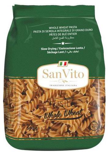 

San Vito Whole Wheat Fusilli N 59 500 g