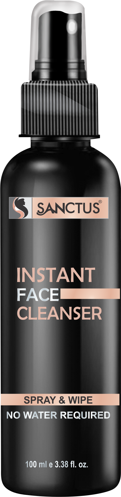 

Sanctus Instant Face Cleanser Spray and Wipe 100 ml (Pack of 1)