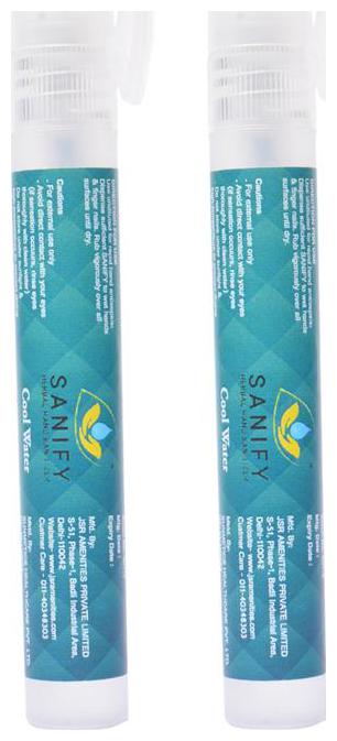 

SANIFY LIQUID HAND SANITIZER SPRAY PEN (10ml each) Pack of 2