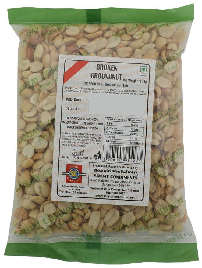 

Sanjay Groundnut - Broken 200 g