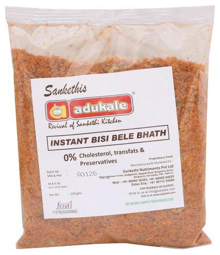 

Sanketi Adukale Instant - Avalakki Bisi Bele Bhath 250 g