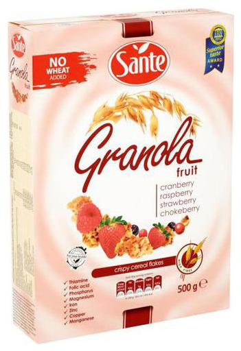 

Sante Granola - Fruit 500 g
