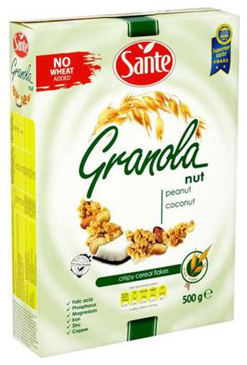 

Sante Granola - With Nuts 500 g