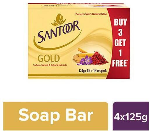 

Santoor Gold Soap 500 g