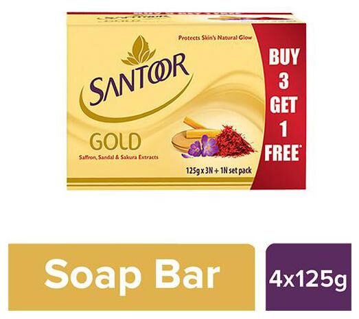 

Santoor Gold Soap 500 g