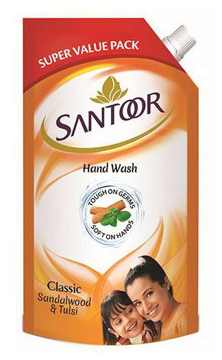 

Santoor Handwash - Classic 750 ml