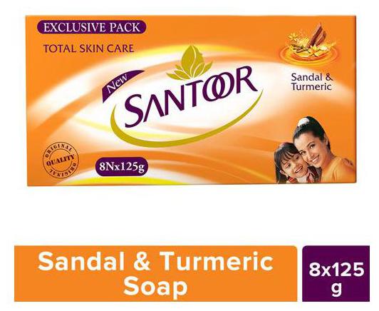 

Santoor Sandal Turmeric Soap 1 kg
