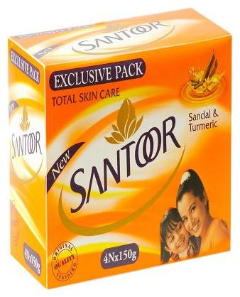 

Santoor Sandal Turmeric Soap 150g