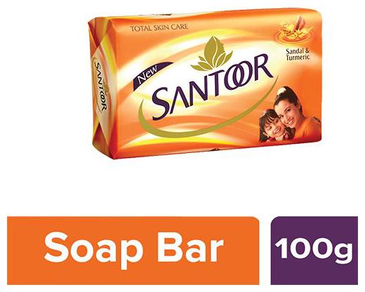

Santoor Sandal Turmeric Soap 100 g