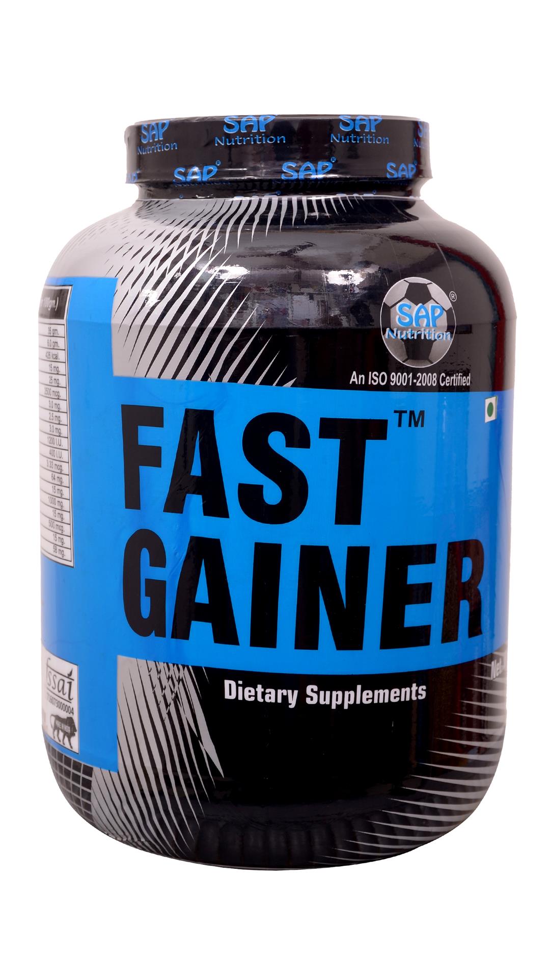 

SAP Nutrition Fast Gainer Chocolate Flavour 3kg