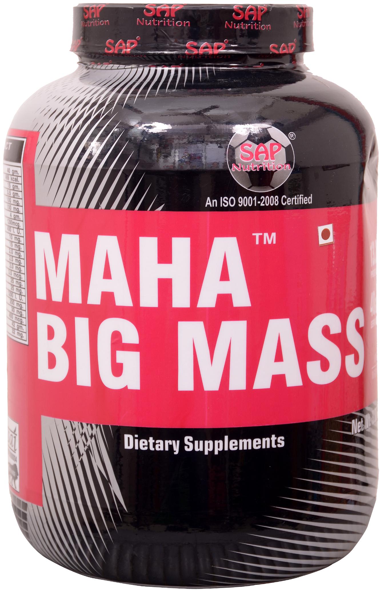 

SAP Nutrition Maha Big Mass 3kg Chocolate