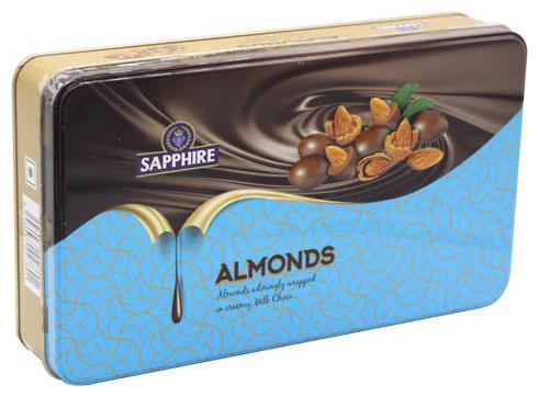 

Sapphire Almonds Almonds - Covered with Milk Choco 175 g