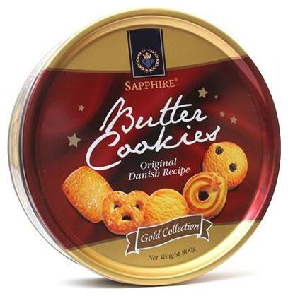 

Sapphire Butter Cookies Gold Collection 800 g
