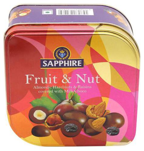 

Sapphire Chocolate Coated Fruit Nuts 90 g