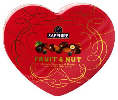 

Sapphire Chocolate Coated Fruits Nuts 160 g