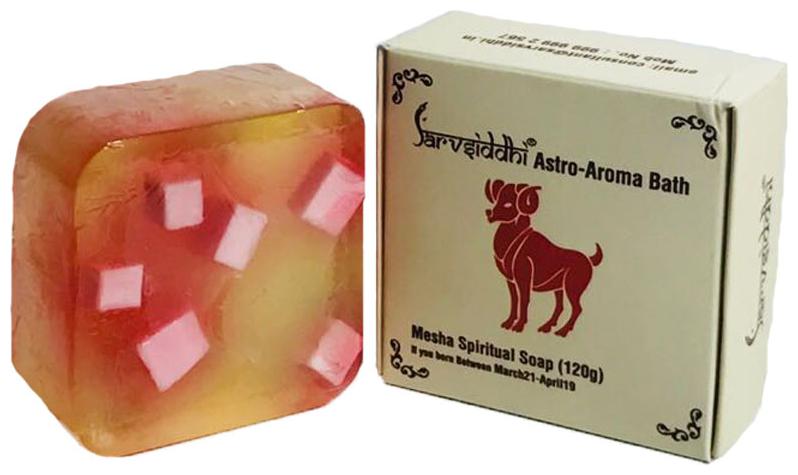 

SARVSIDDHI Mesha Astro Aroma Bath Natural Handmade Soap Set Of 3