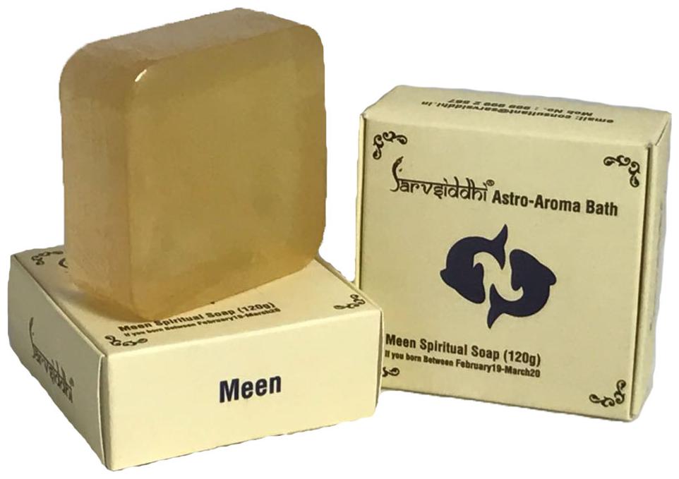 

SARVSIDDHI Meen Astro Aroma Bath Natural Handmade Soap Set Of 3