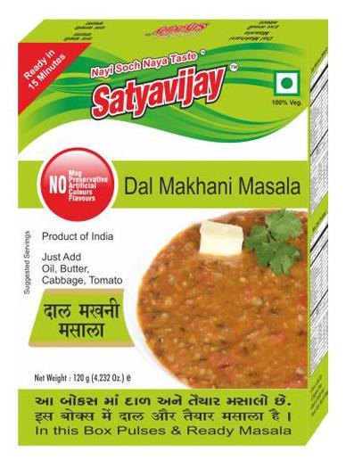 

Satyavijay Masala - Dal Makhani 120 g