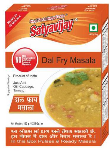 

Satyavijay Masala - Dal Fry 120 g