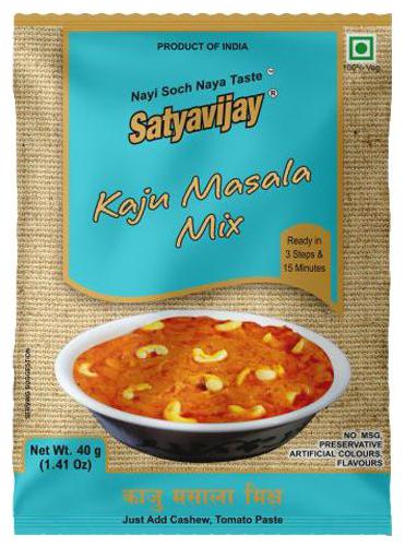

Satyavijay Masala Mix - Kaju 40 g