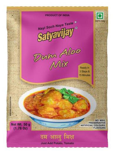 

Satyavijay Ready Mix - Dum Aloo 50 g