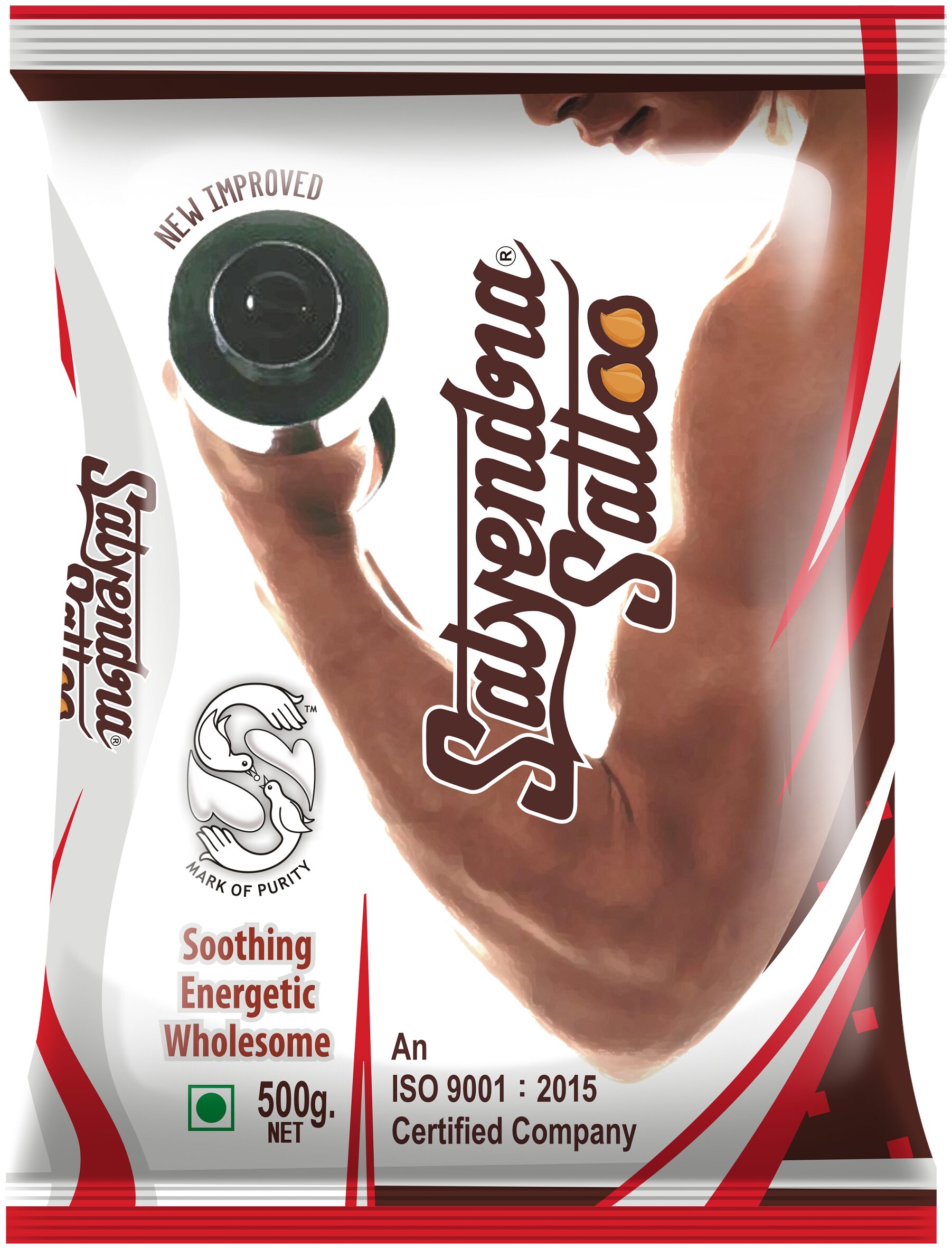 

Satyendra Chana Sattu Roasted flour 500 g Each ( Pack of 2 )