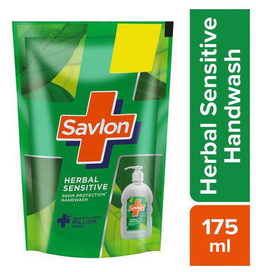 

Savlon Herbal Sensitive Handwash - Refill 175 ml