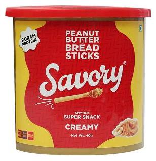 

SAVORY Peanut Butter Breadsticks - Creamy 40 g