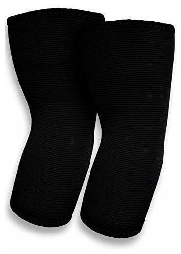 

SB SOX Compression Elbow Brace (Pair) Great Support That Large Solid - Black