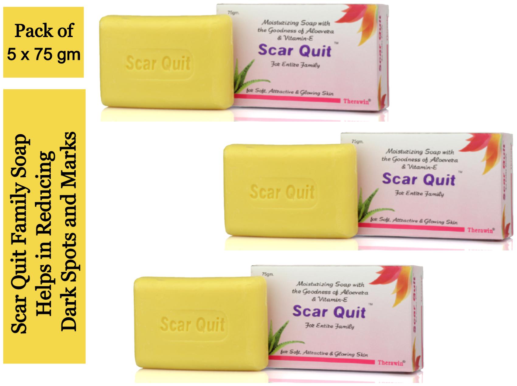 

Scar Quit Family Soap 75 g ( Pack Of 3 )