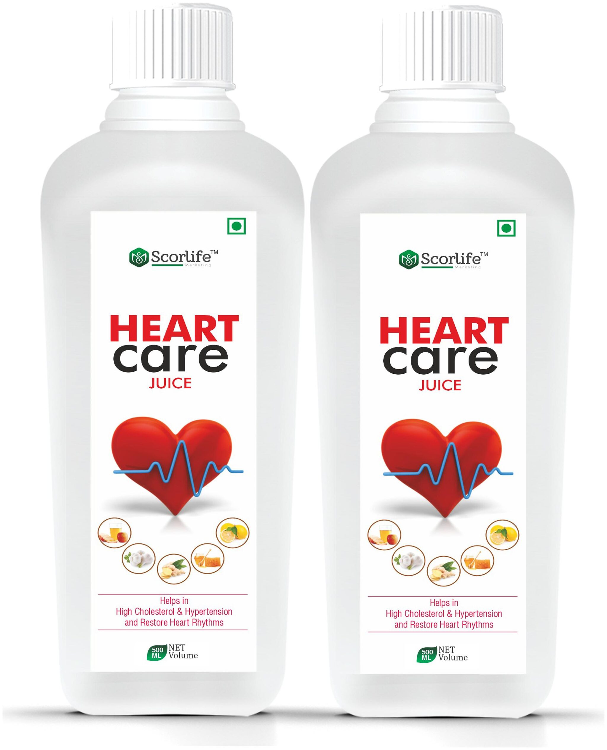 

Scorlife Heart Care Juice 500 ml Pack of 2