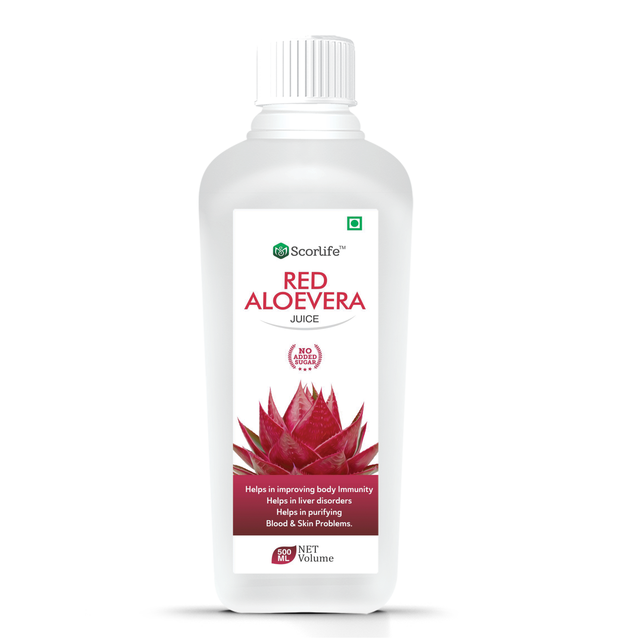 

Scorlife Red Aloevera Juice Sugar Free 500ml