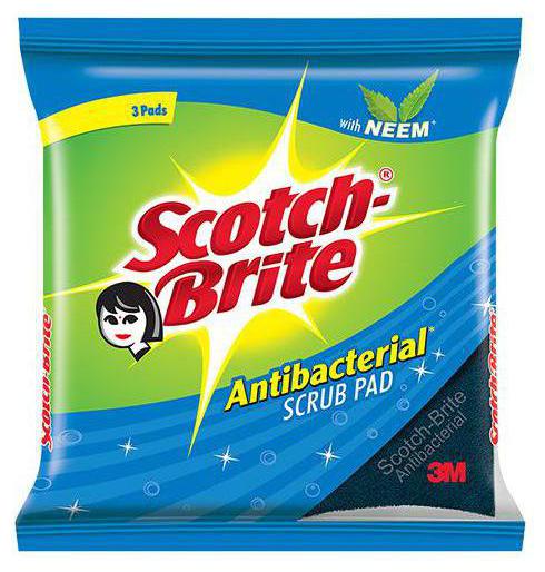 

Scotch-Brite Scrub Pad - Anti- Bacterial Regular 29 g