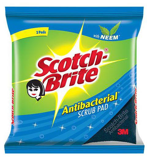 

Scotch-Brite Scrub Pad - Anti- Bacterial Regular 29 g