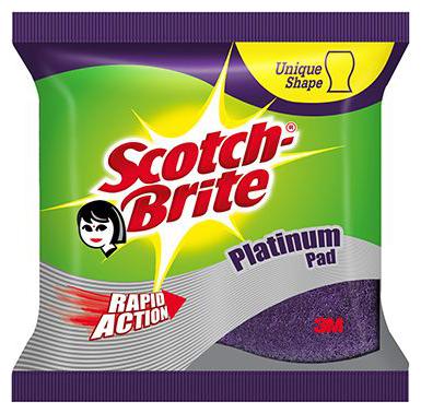 

Scotch brite Scrub Pad - Platinum Small