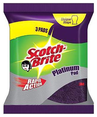

Scotch brite Scrub Pad - Platinum (Pack of 3)
