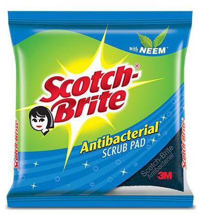 

Scotch Brite Scrub Pad Anti Bacterial Small 1 Gm
