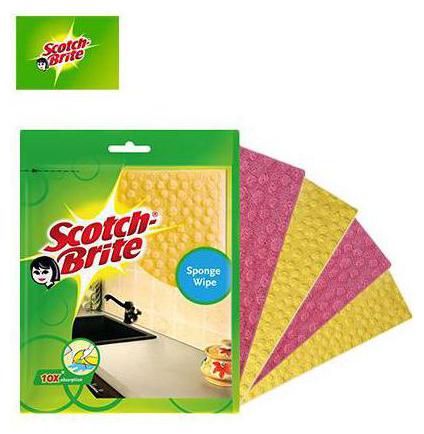

Scotch brite Sponge Wipe - Large 5 pcs