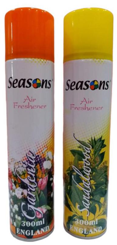 

Seasons Gardenia Sandalwood Air Freshener 300ml (Pack of 4)