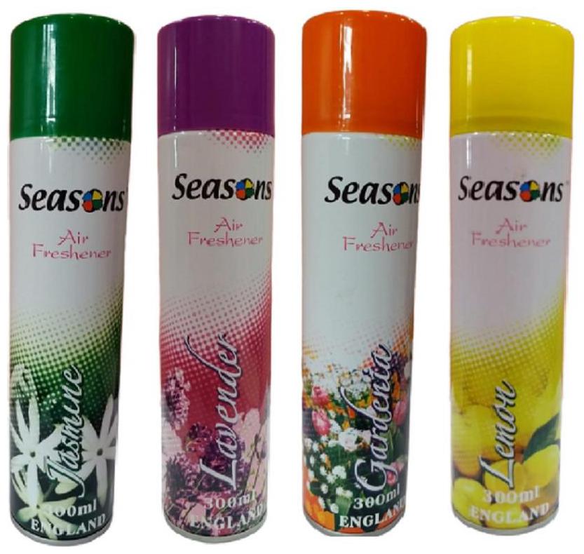 

Seasons Jasmine Lavender Gardenia Lemon Air Freshener 300ml (Pack of 4)