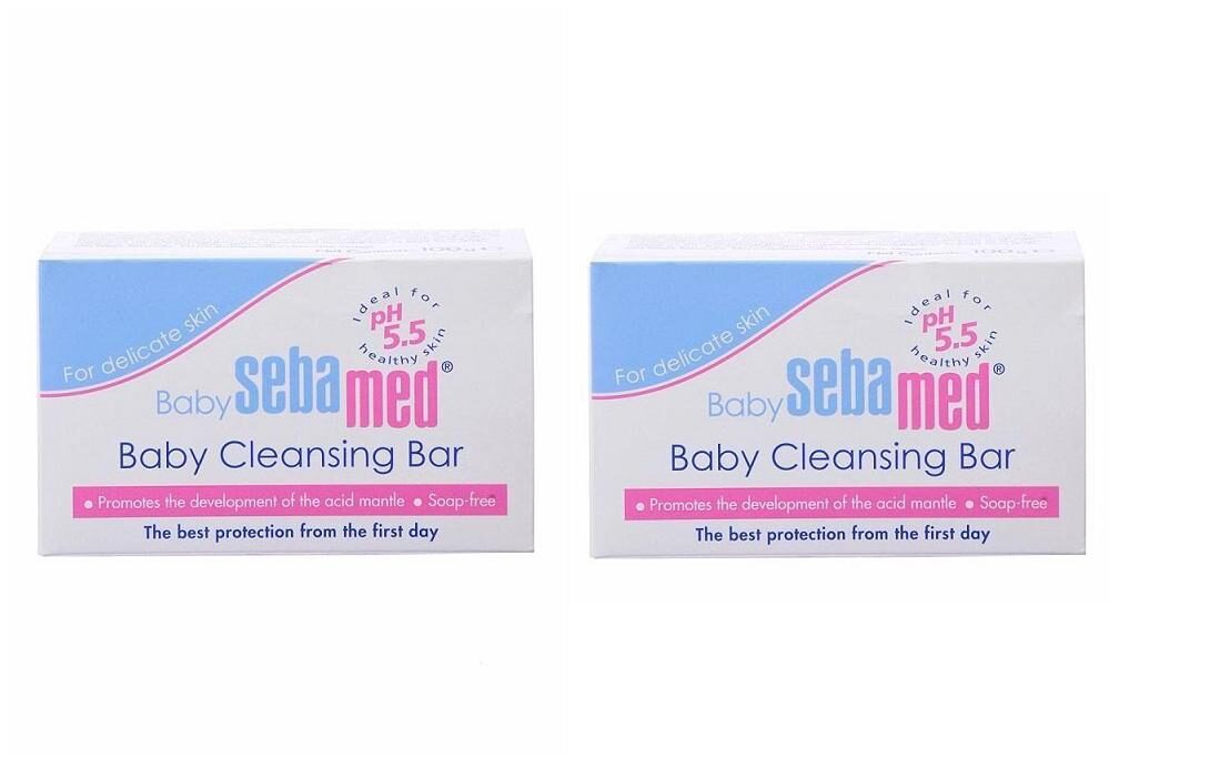 

Sebamed Cheesy Cheeks Baby Cleansing Soap 100g (Pack of 2)