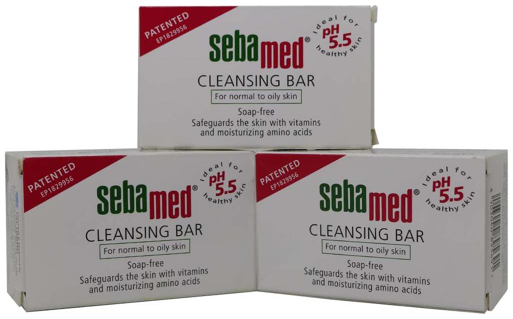 

Sebamed Cleansing Bar 100g (Pack of 3)