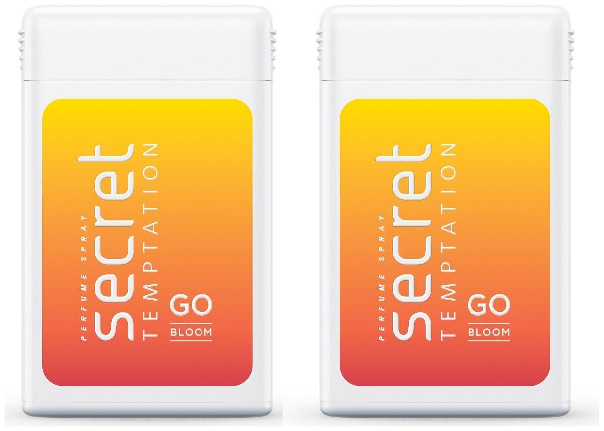 

Secret Temptation Go Bloom Pocket Perfume For Women - 18 ml each (Pack of 2)