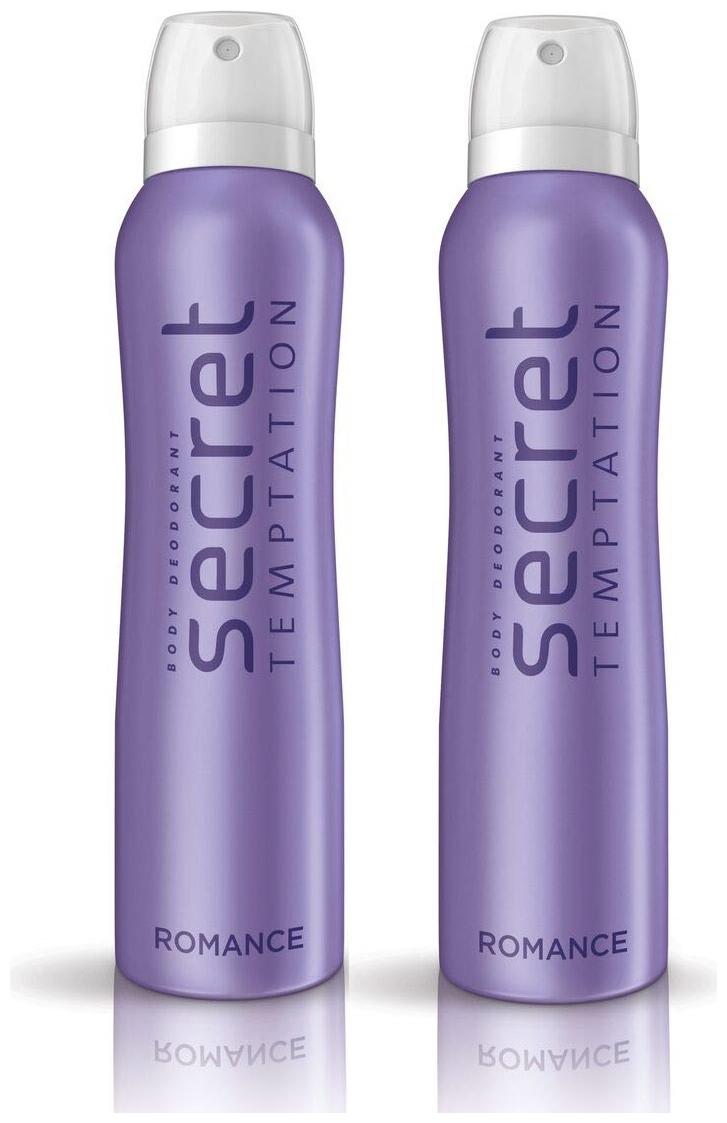 

Secret Temptation Romance Deodorant For Women 225 ml Each (Pack Of 2)