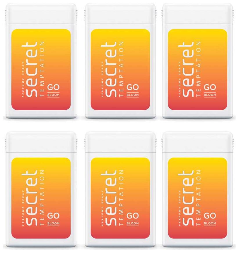 

Secret Temptation Bloom Pocket Perfume Combo 18 ml ( Pack of 6 )