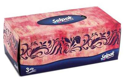 

Selpak Facial Box Tissue Paper - Maxi 21 X 21 5 Cm