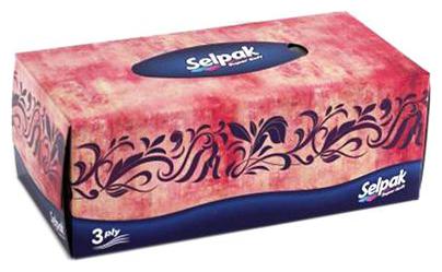 

Selpak Facial Box Tissue Paper - Maxi 21 X 21 5 Cm